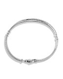 Crossover Bracelet with Diamonds
