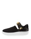 60mm Modern Sport Slip-On Sneaker, Black