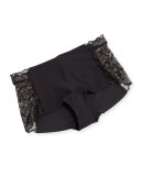 Love-and-Lust Boyshort Briefs, Black