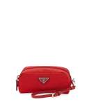 Small Nylon Rectangle Cosmetic Case