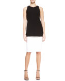 Danielle Pencil Skirt, Ivory