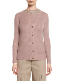 Cashmere/Silk Boyfriend Cardigan