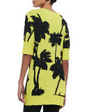 Miami-Print Long Tank 