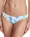 Pina Colada Reversible Scalloped Swim Bottom