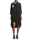 High-Low Silk Georgette Layering Dress