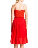 Riley Lace-Bodice Party Dress