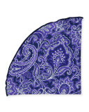 Two-Sided Printed Pocket Circle, Purple
