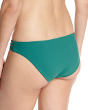 Strappy-Side Bikini Swim Bottom, Lagoon