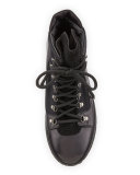 Winter Shearling-Tongue Boot, Black