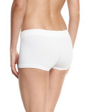 Classic Seamless Boyshorts, White