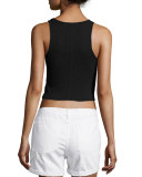 Highland Ribbed Knit Crop Top