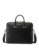 Cadogan Leather Document Case, Black
