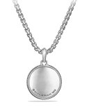 Maritime Sterling Silver Compass Amulet w/Black Diamond