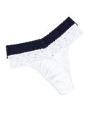 Original-Rise Organic Cotton Thong, Basic Colors