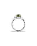 Petite Wheaton Ring with Prasiolite and Diamonds