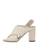 Faine Woven Jute Sandal