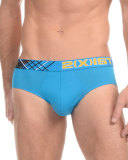 Mod Modal® No Show Briefs, Blue Jewel