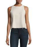 Trevia Suede Tank Top