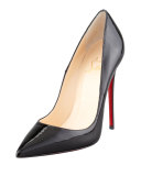 So Kate Patent Leather Point-Toe Pump, Black