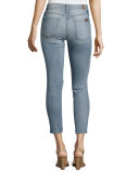 The Cropped Skinny Jeans, Indigo