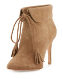 Ciera Suede Tassel Bootie, Gesso
