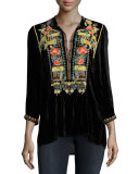 Mandala Embroidered Tunic