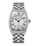 Ladies Curvex Stainless Steel Diamond Watch