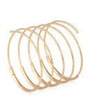 Five-Row Diamond Wrap Bracelet