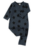 Fleming Printed Jersey Coverall, Size 3-12 Months
