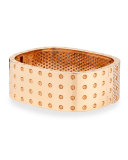 Pois Moi Rose Gold 4-Row Diamond Bangle