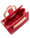 Paloma Nano Calf Tote Bag, Rosa