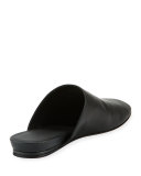 Oren 2 Leather Mule Flat, Black