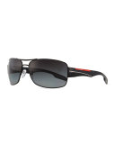 Sport Pilot Sunglasses, Black 