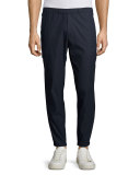 Pier Deaver Nylon Jogger Pants, Navy