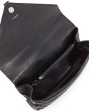 Monogram Collège Large Chain Shoulder Bag, Black