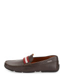 Pearce Leather Driver w/Trainspotting Strap, Brown