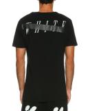 Skeleton Mirror Logo T-Shirt, Black