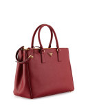 Saffiano Executive Tote Bag, Wine (Cerise)