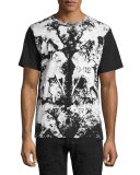 Propulsion Painted Cherub T-Shirt, Black