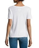 The Girlfriend Short-Sleeve Tee, Sugar