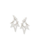 Lady Stardust 18K White Gold & Diamond Earrings