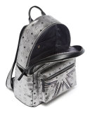 Stark Cyber Flash Medium Backpack, Silver