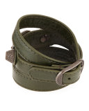 Giant 12 Leather Stud & Buckle Belt Bracelet