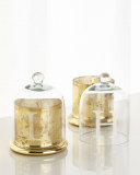 Monogrammed Glass Cloche