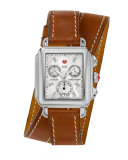 18mm Double-Wrap Leather Strap