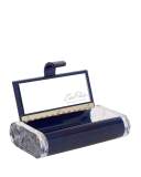 Lara Acrylic Ice Clutch Bag, Blue