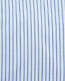 Striped Dress Shirt, White/Blue