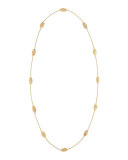 Sealeaf Collection 18k Gold Long Necklace