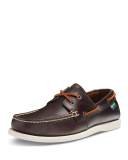 Kittery 1955 Leather Boat Shoe, Dark Brown
