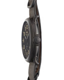 47mm Runwell Watch with Leather Strap, Gray